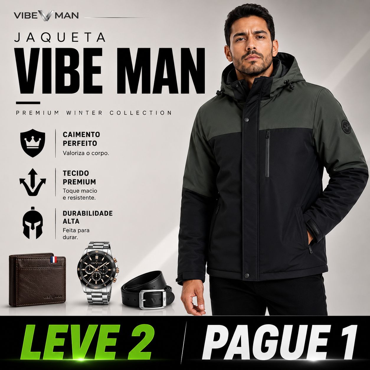 Jaqueta Masculina Maveno