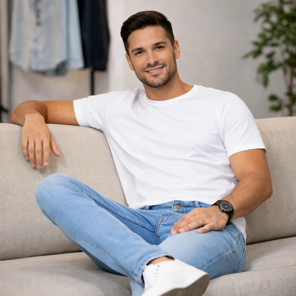 Kit 4 Calças Jeans modelagem