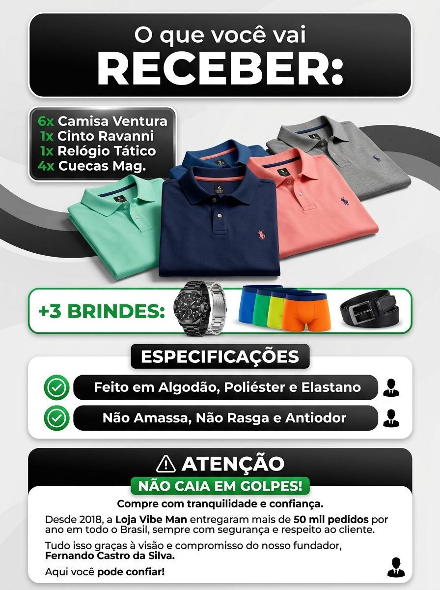 Camisa polo Ventura
